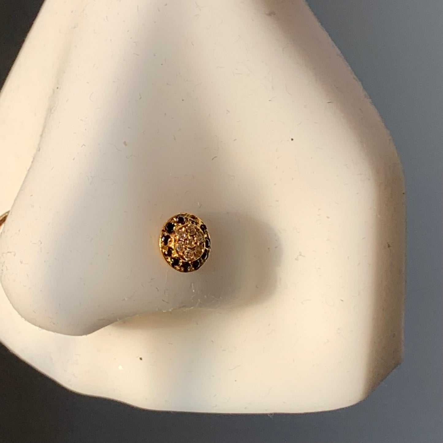 18ct Gold Single Stud | 7mm