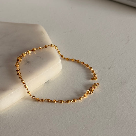 Alaia, 22ct beaded bracelet