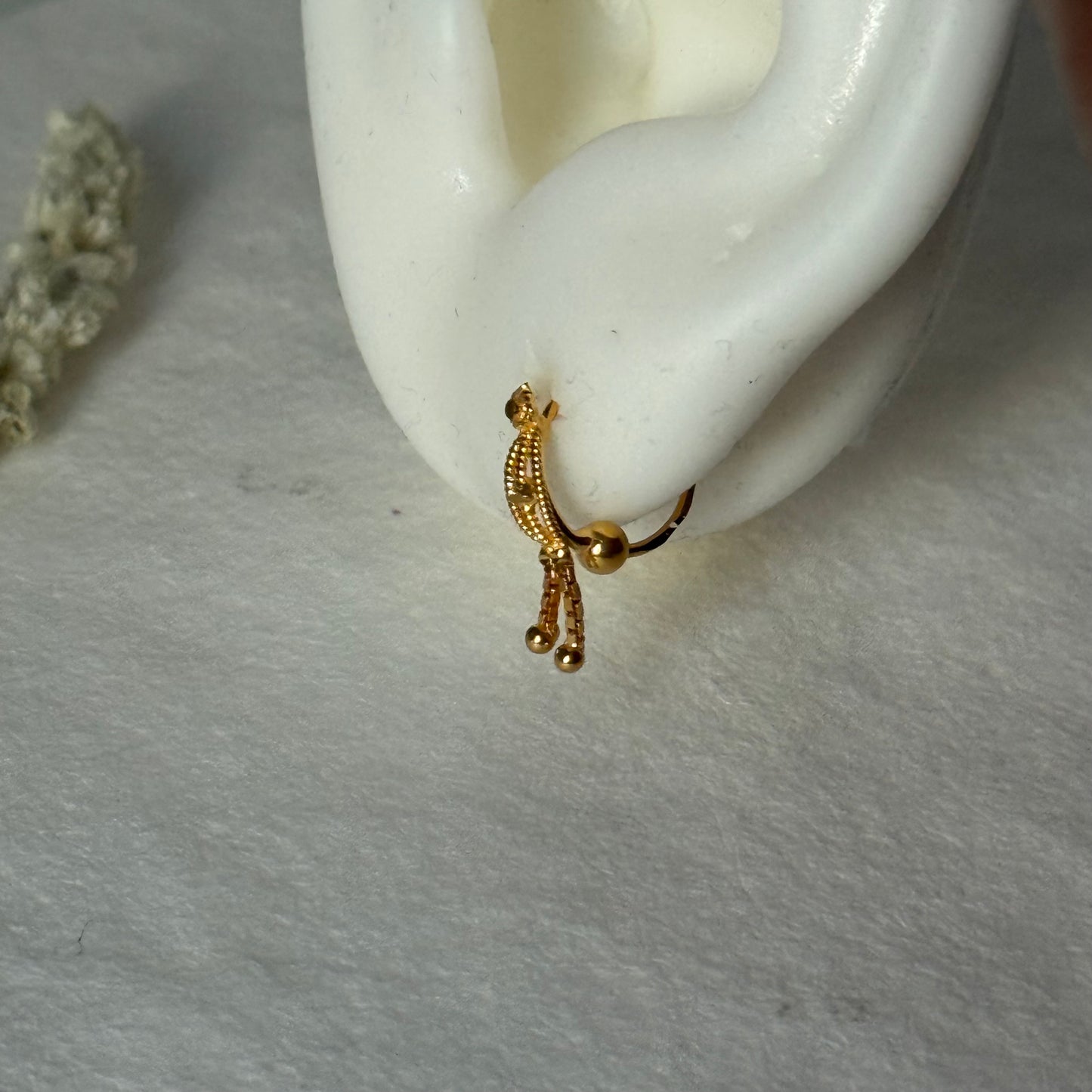 Oslo, 18ct gold hoop