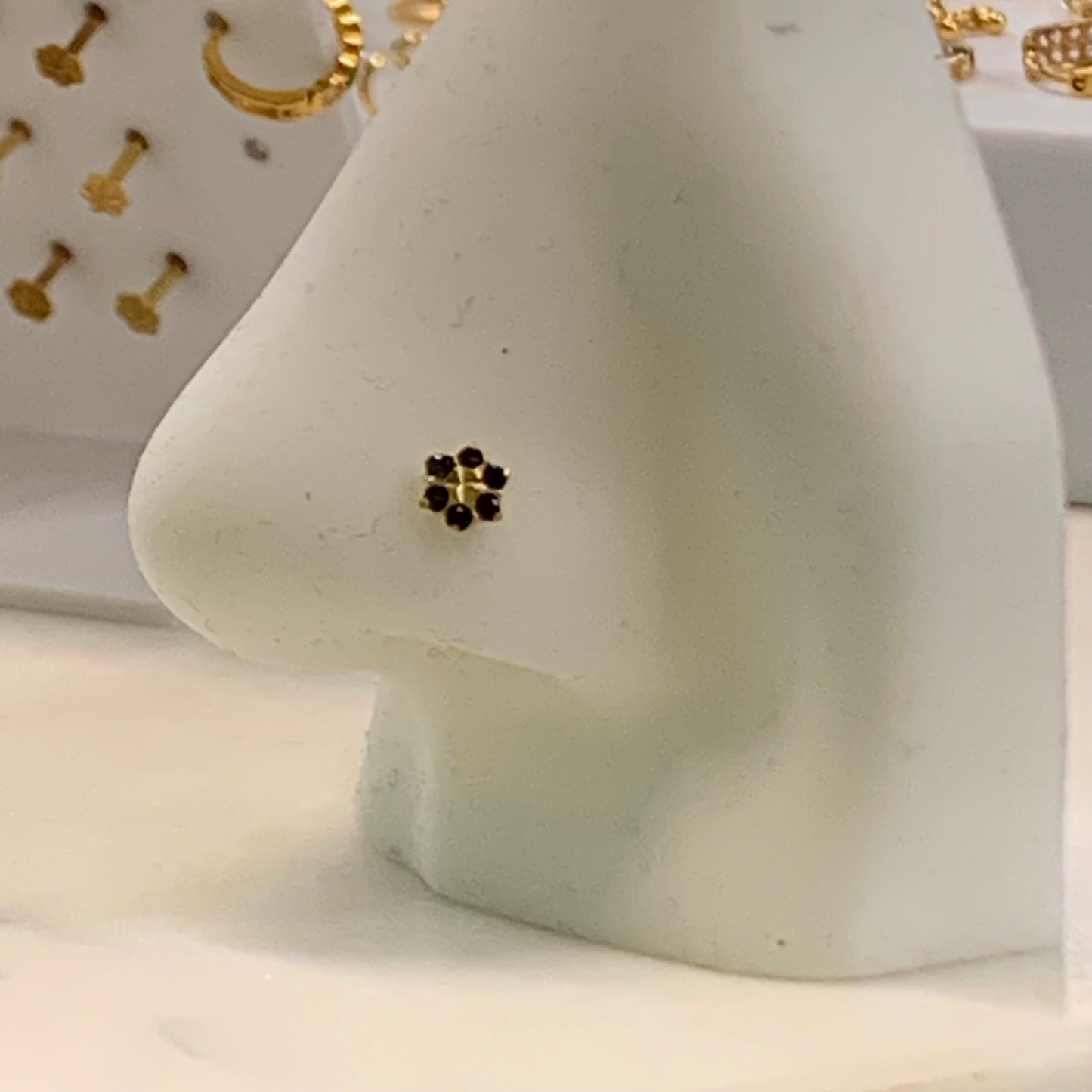 18ct Gold Single Stud | 4mm