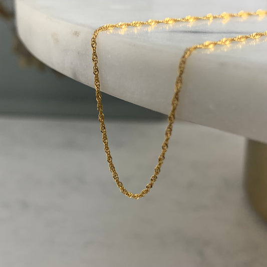 22ct Gold Chain | 16.5 inches