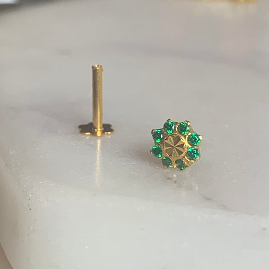 18ct Gold Stud | 4.5mm