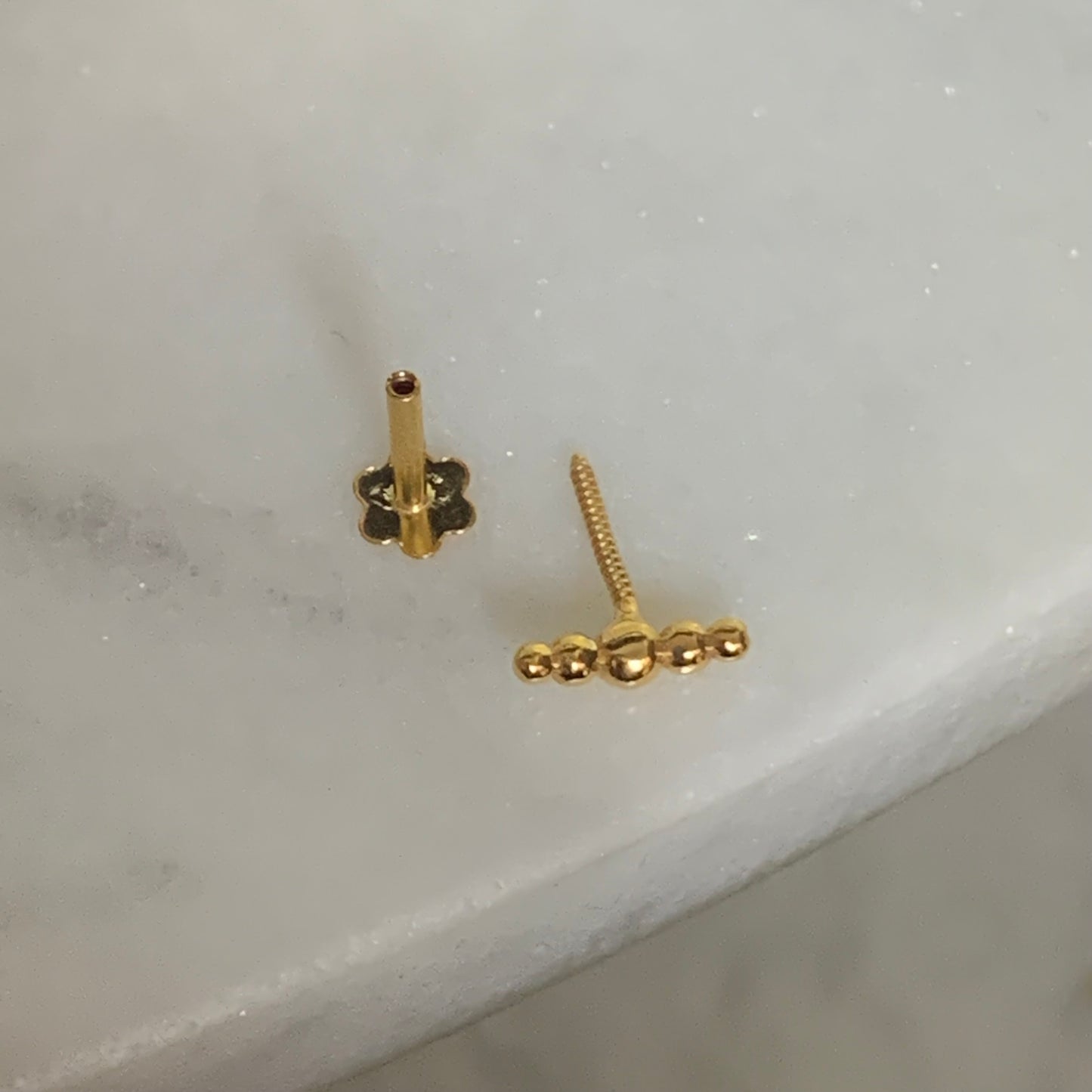 18ct Gold Stud | 7mm