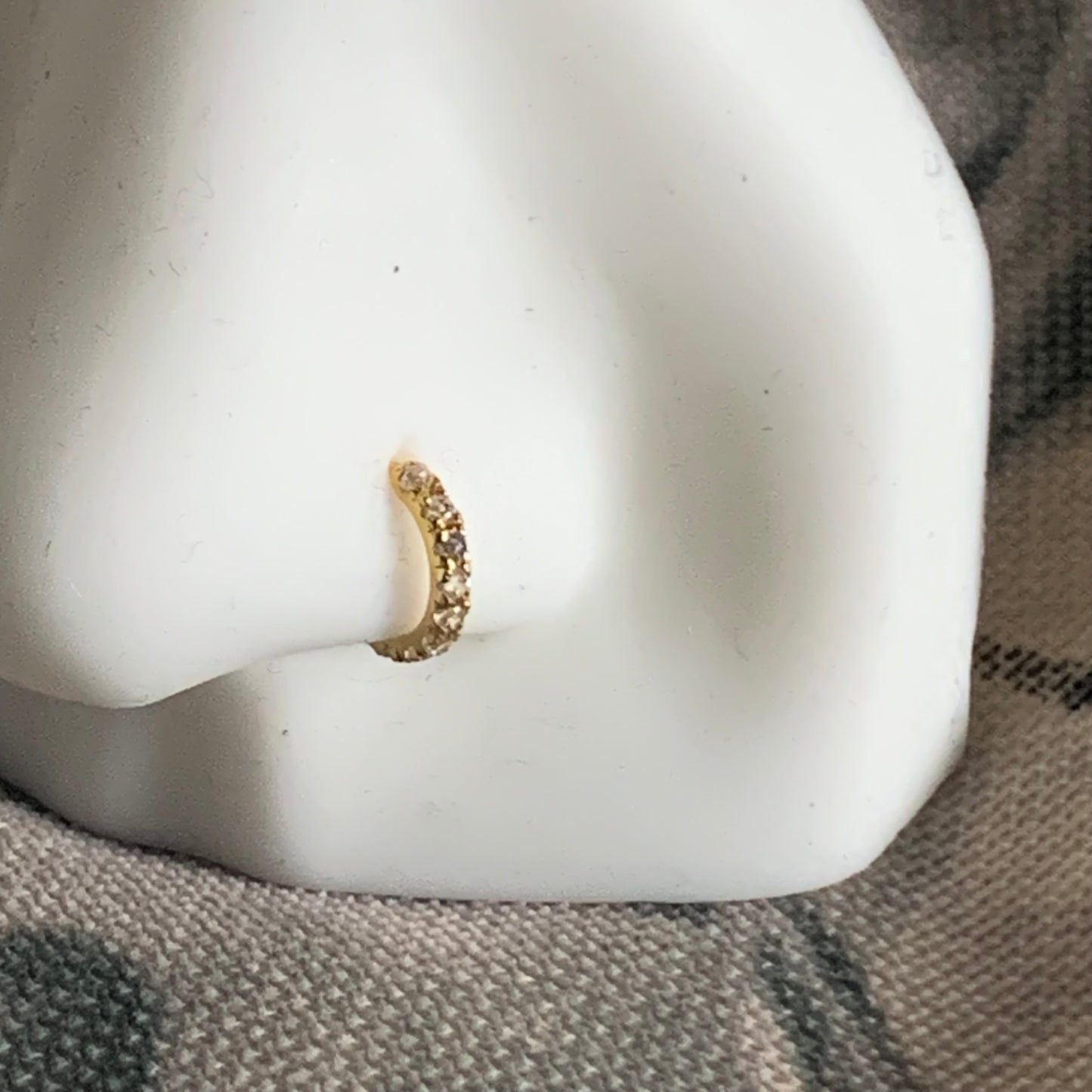 18ct Gold Single Hoop | 6mm