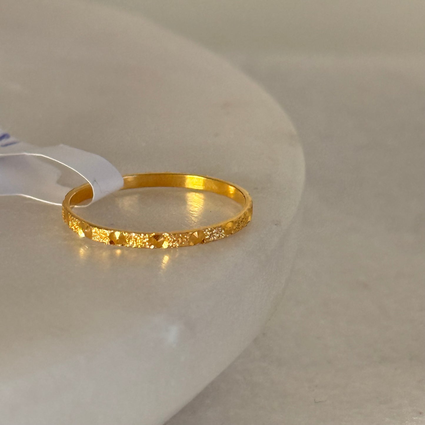 Heritage | 18ct gold band, size K