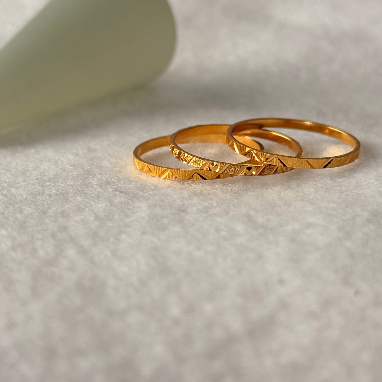 Heritage | 18ct gold band, size N