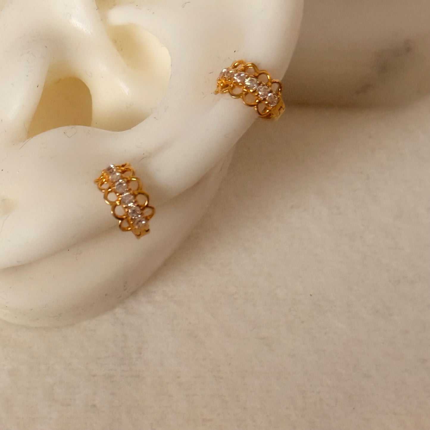 Paris, 18ct Gold Hoop | 7mm