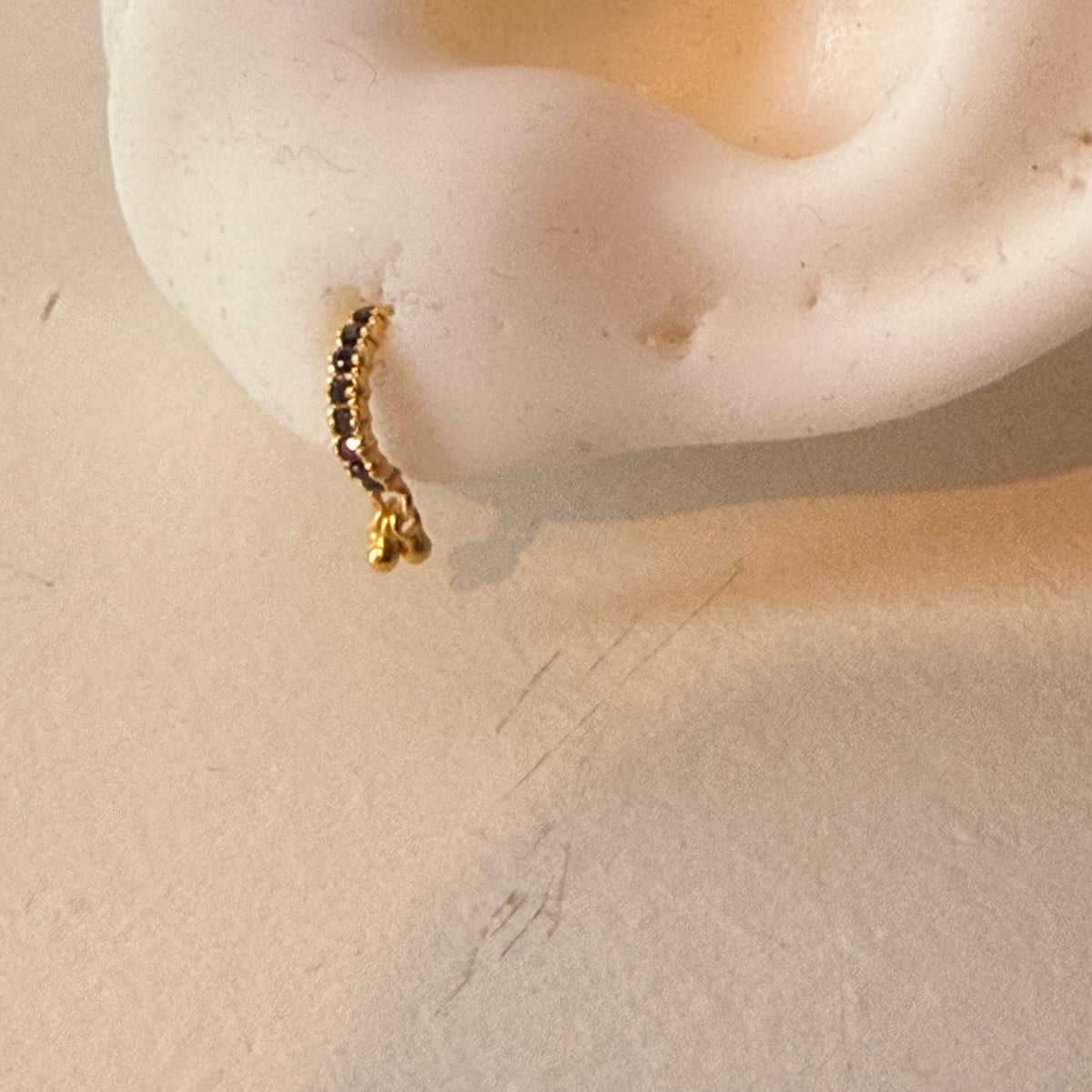 Drop-stud, 14ct | 6mm