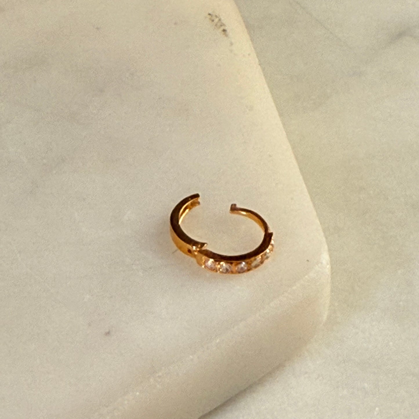 18ct Gold Hoop | 7mm