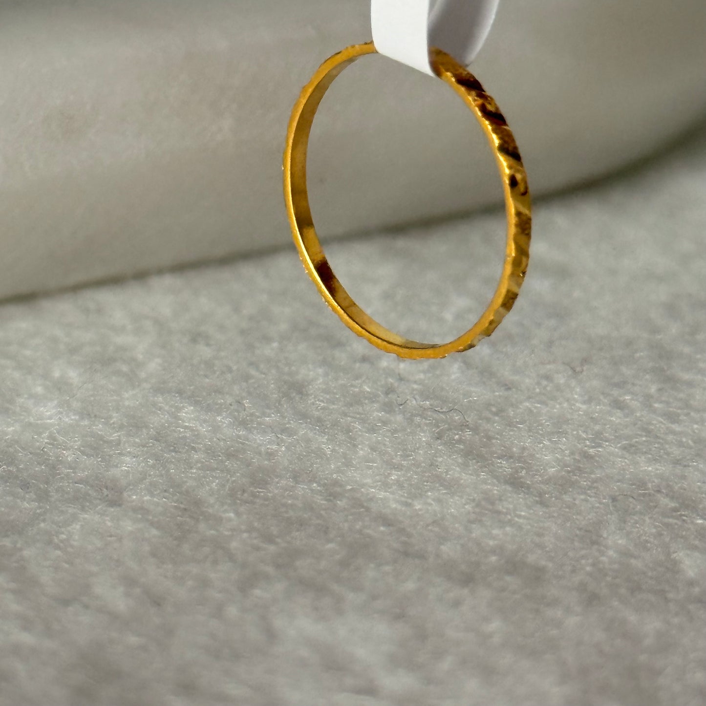 Heritage | 18ct gold band, size M 1/2 ll