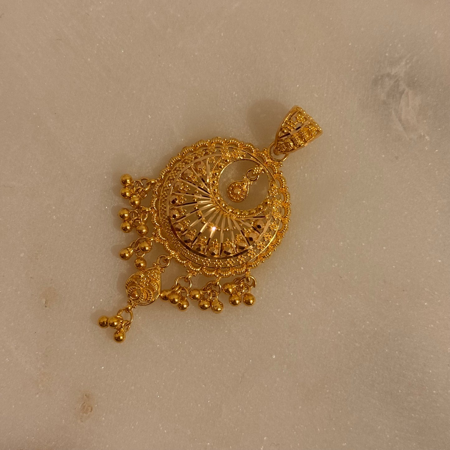 Jaipur, 22ct Gold Pendant | medium