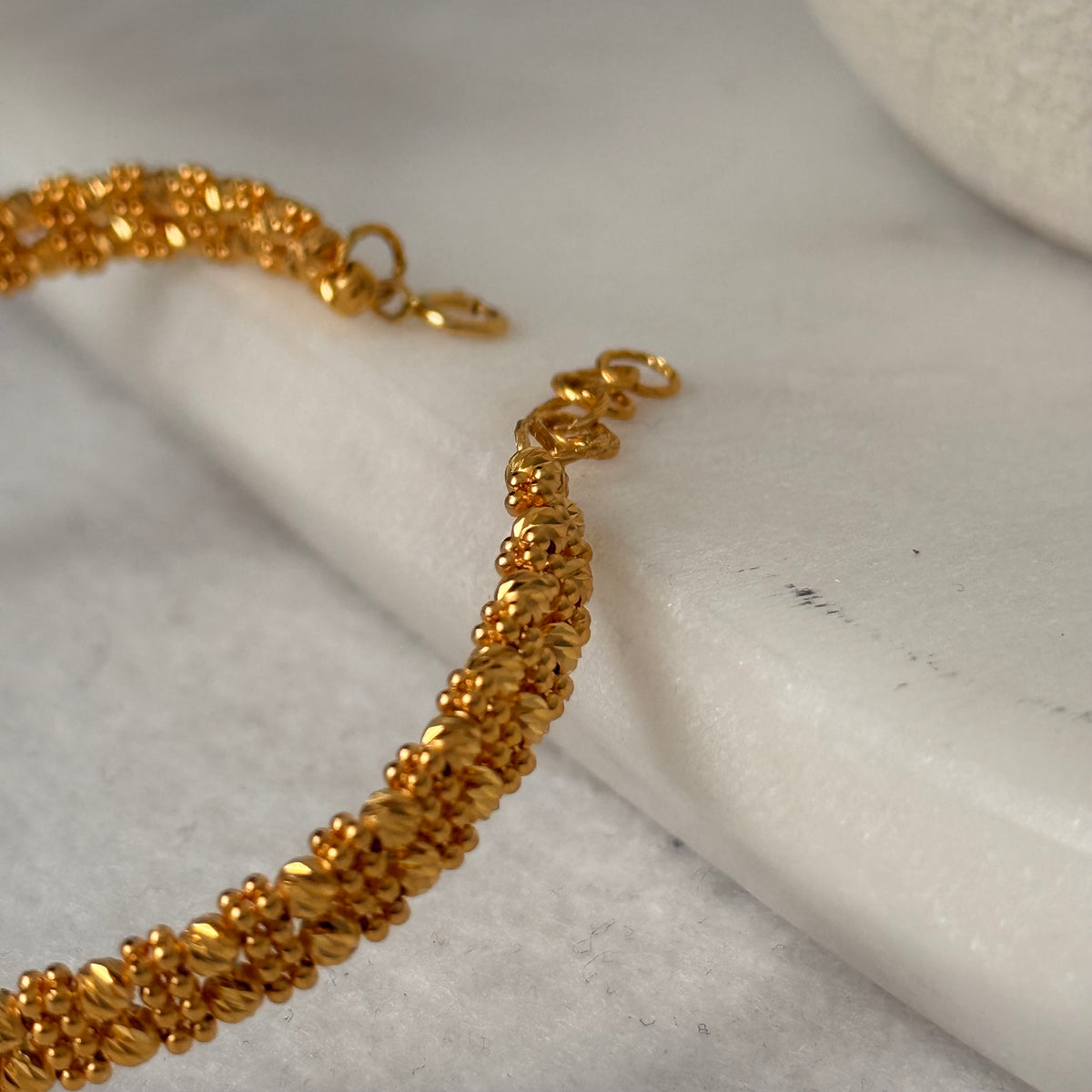 Bangle bracelet | 22ct Gold (7 inches)