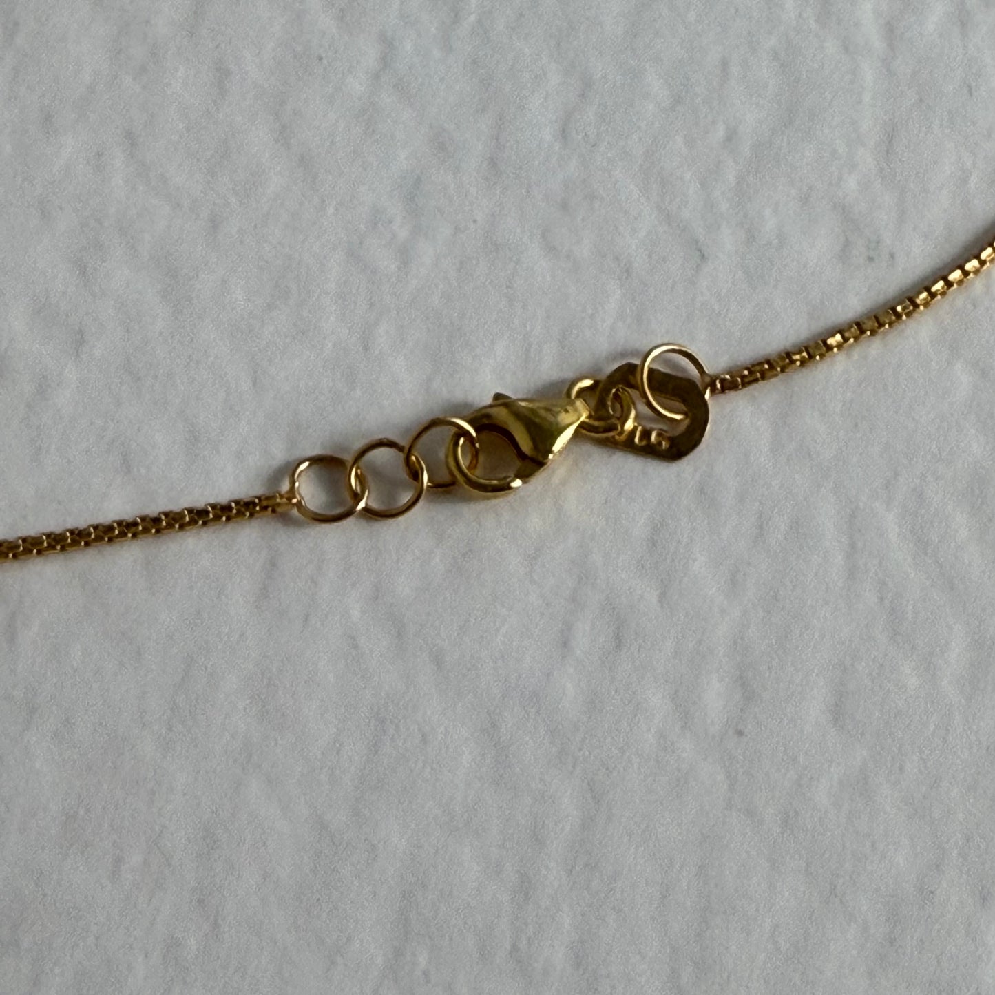 22ct gold mala | 18.5 inches