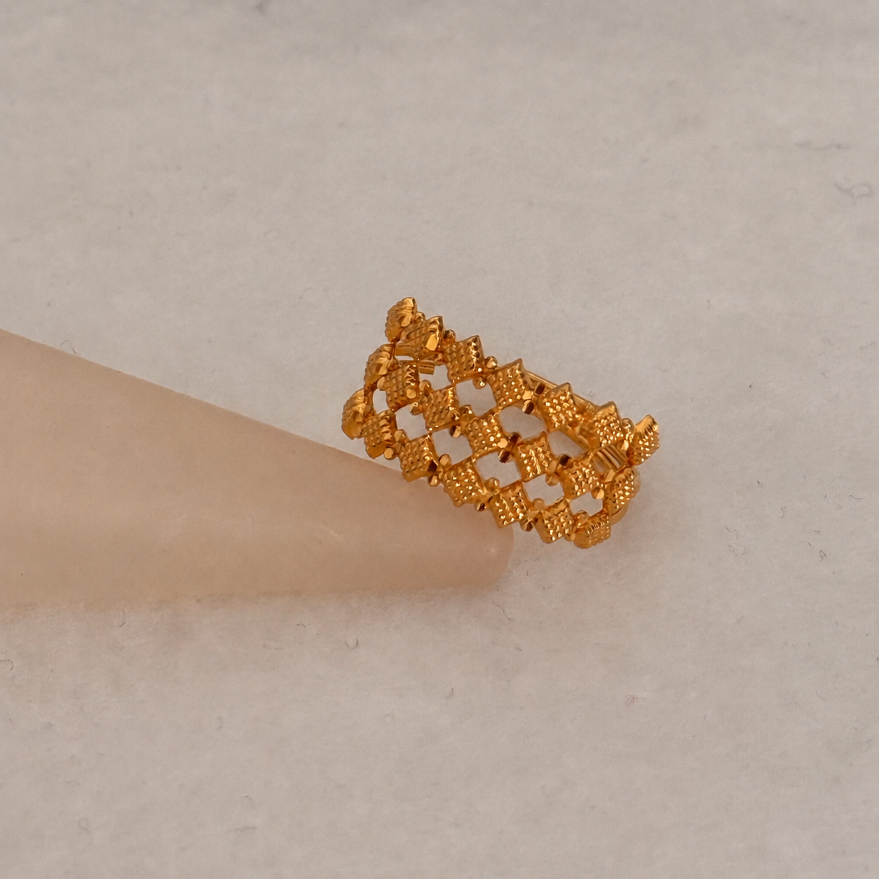Jaipur | 22ct gold ring, L