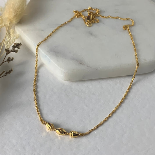 22ct Gold Necklace | 16.7 inches