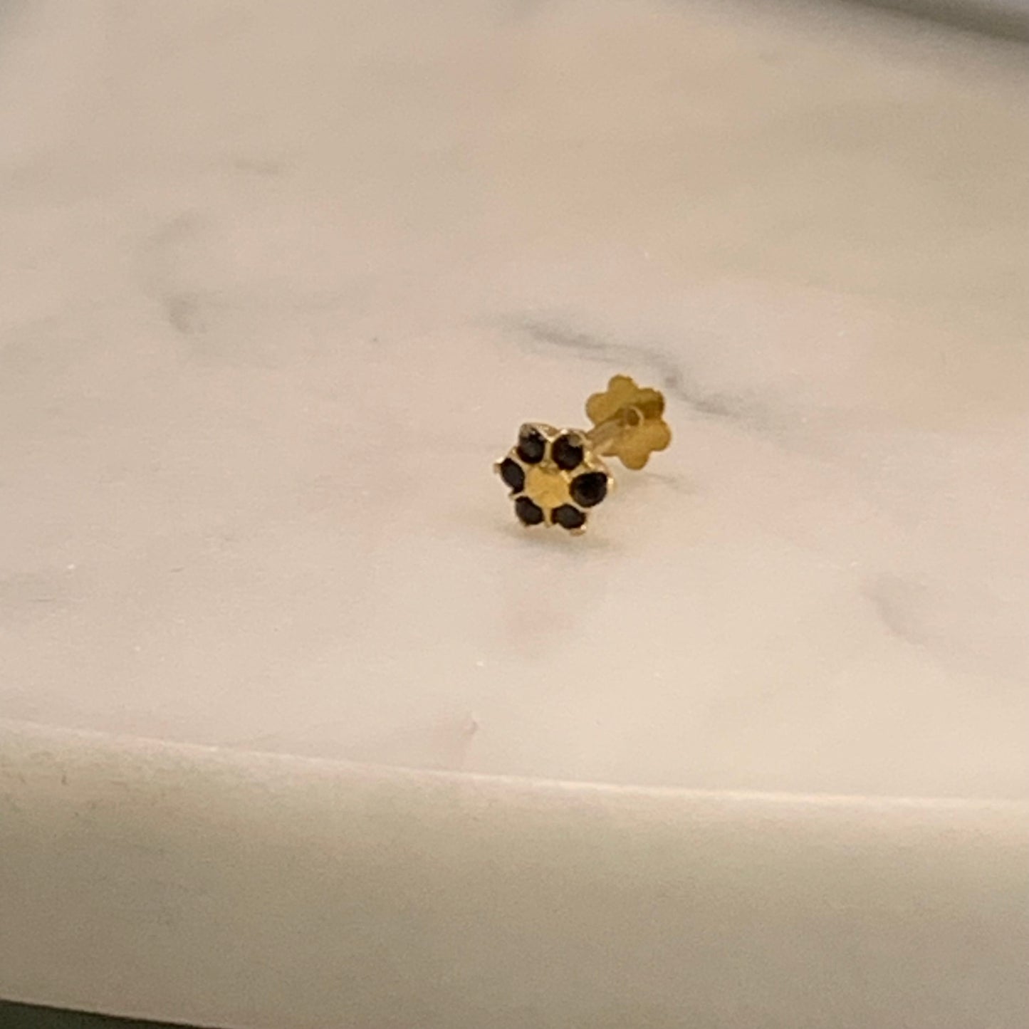 18ct Gold Single Stud | 4mm