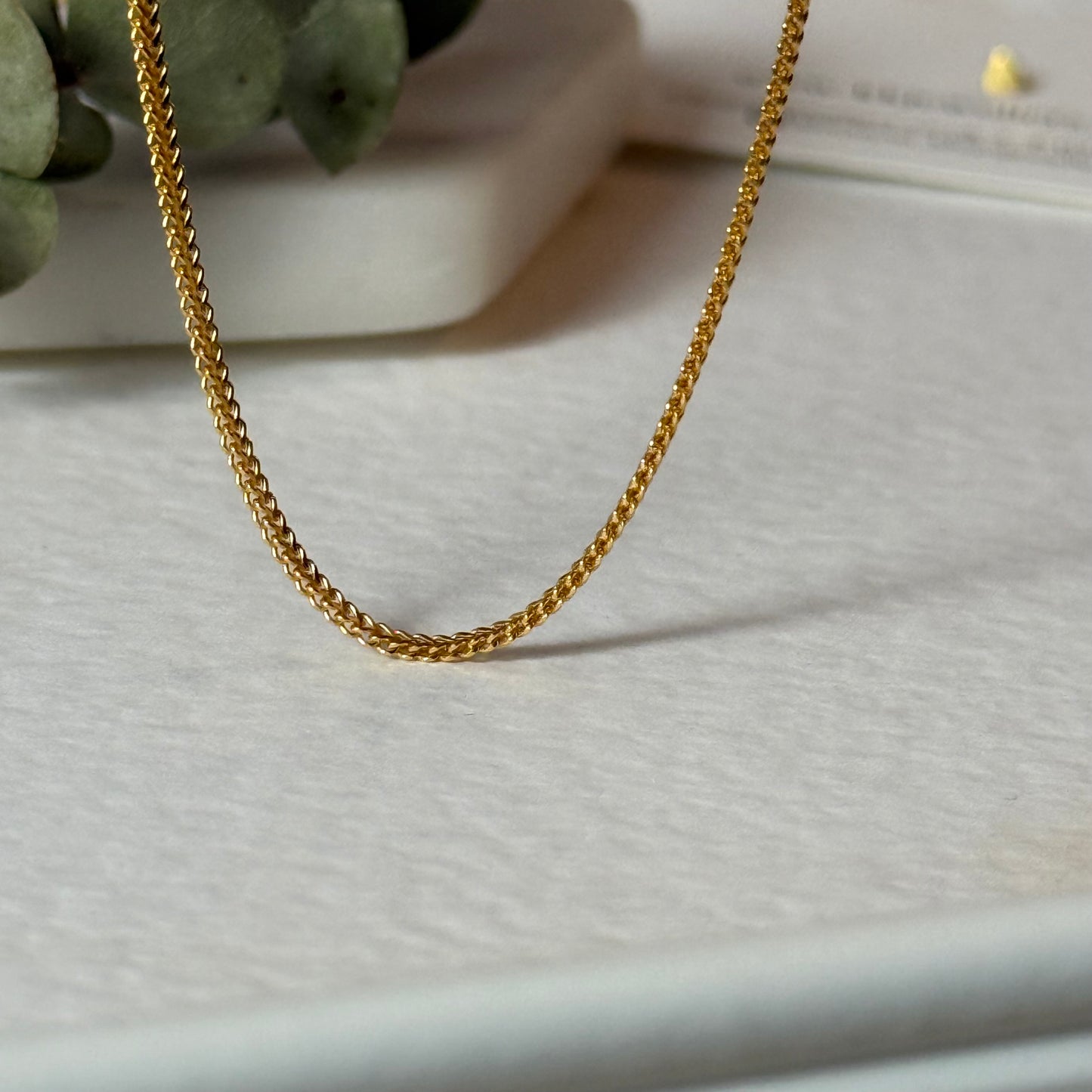 22ct gold chain | 20 inches