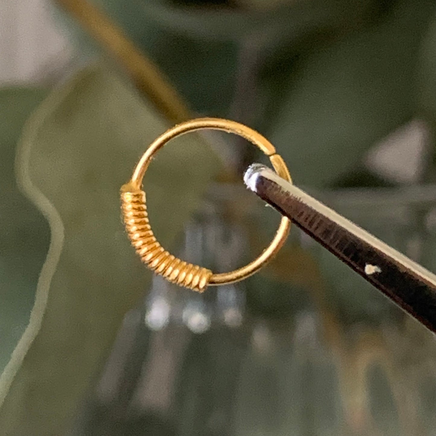 18ct Gold Hoop | 7mm