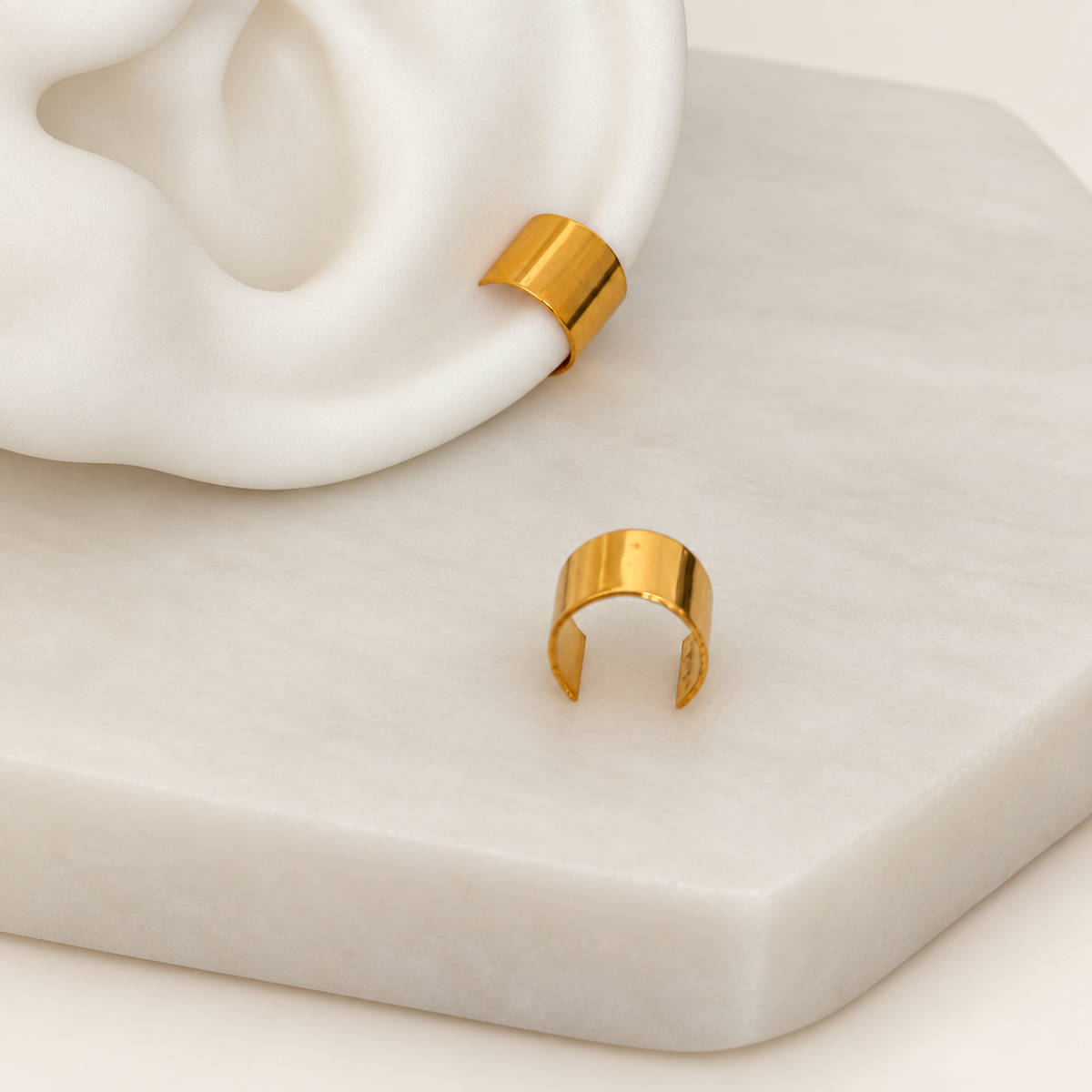 Autumnal | Birch (No piercing cuff)