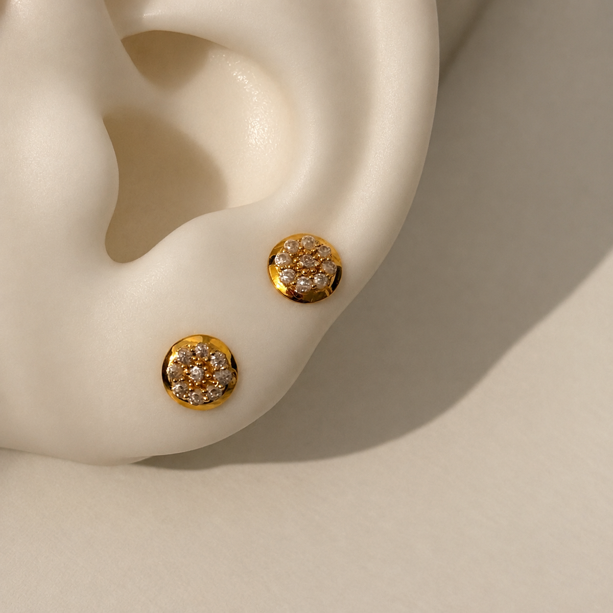 Autumnal | Floré (18ct) 7mm stud pair