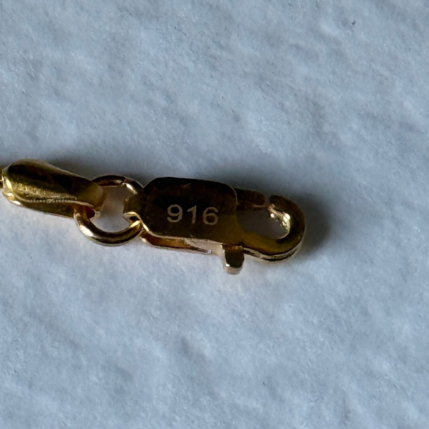 22ct gold bracelet | small/medium