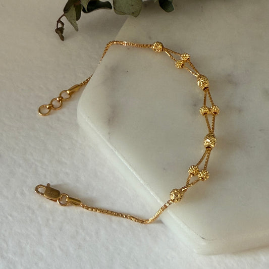 22ct gold bracelet | small/medium 02
