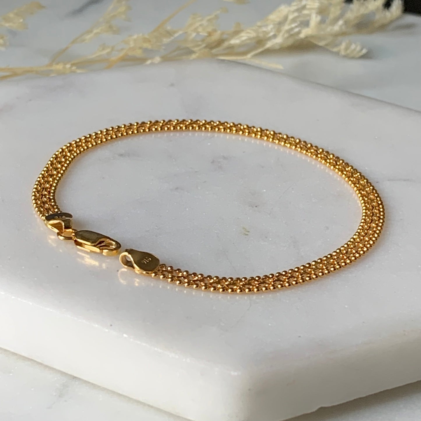 22ct Gold Bracelet | 6.8 inches