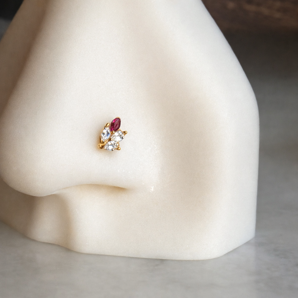 Prim, 18ct Gold Stud | small