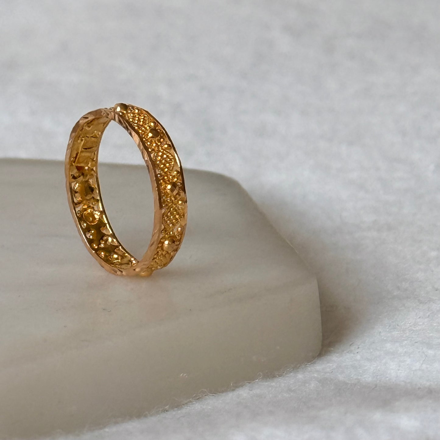 Autumnal | Elder, 22ct ring (size L)