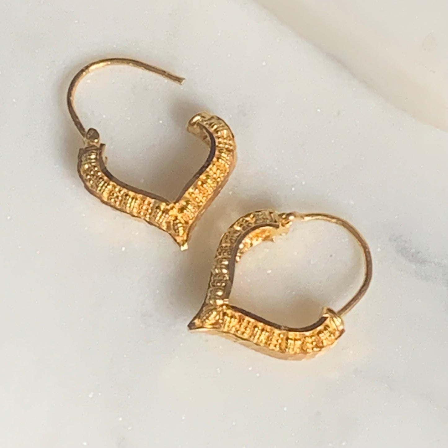 22ct Gold Small Bespoke Earrings