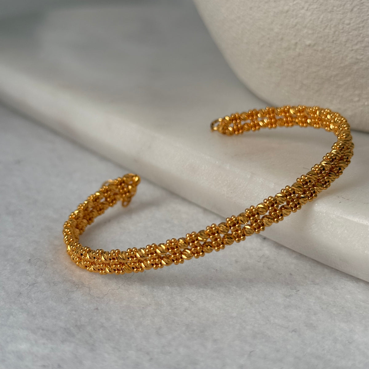 Bangle bracelet | 22ct Gold (7 inches)