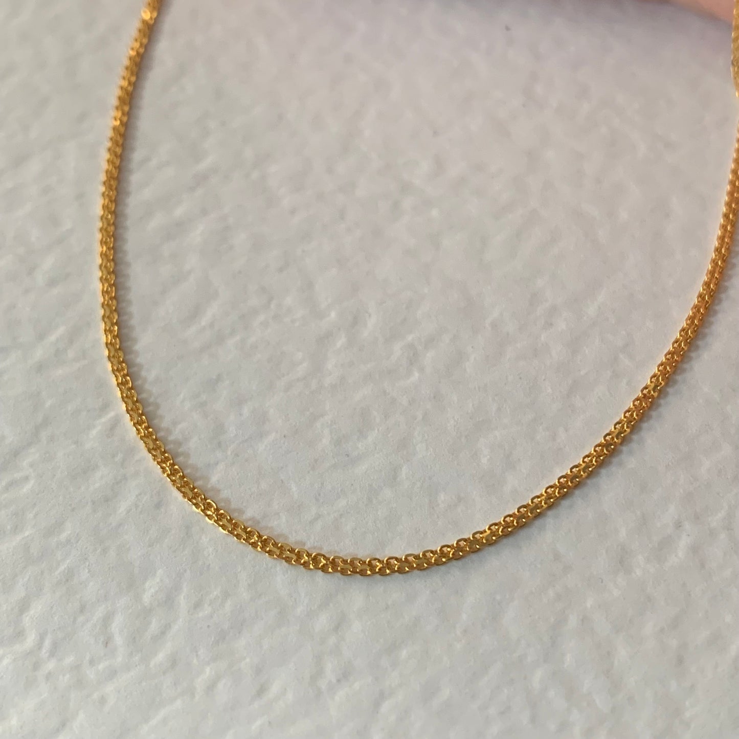 22ct Gold Chain | 15.8 inches