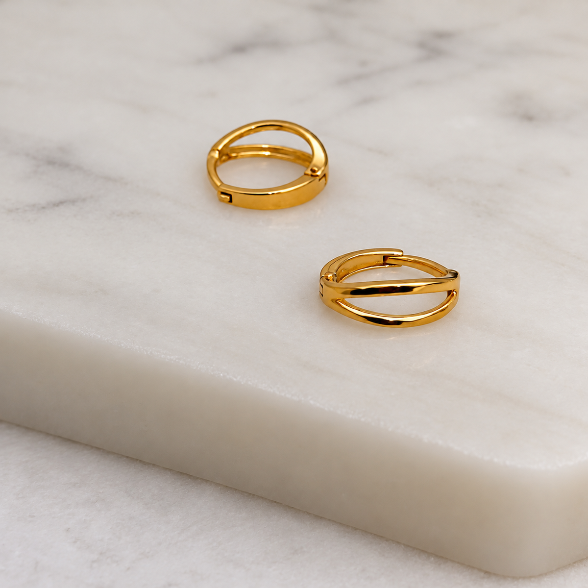 Signature | Classic 7mm double band, 18ct