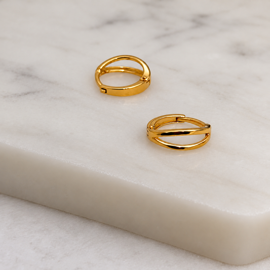Signature | Classic 7mm double band, 18ct