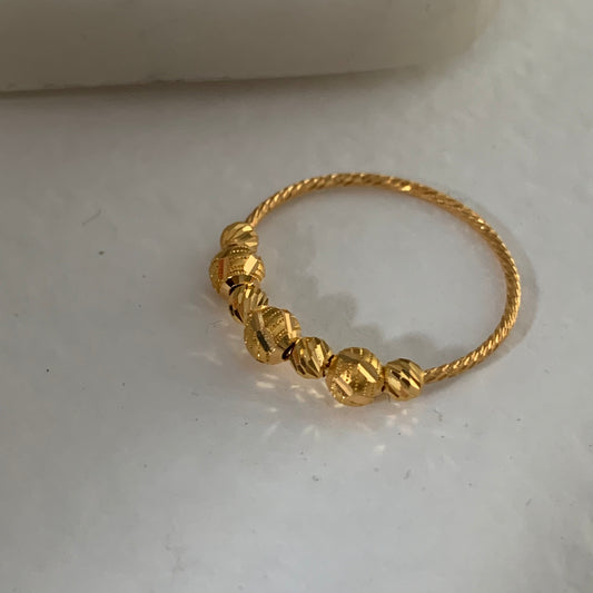 22ct gold ring | O 1/2