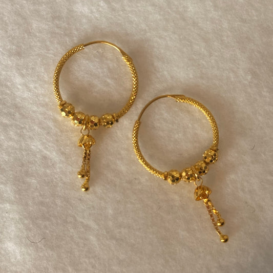Idlib | 22ct gold Jumka Pair