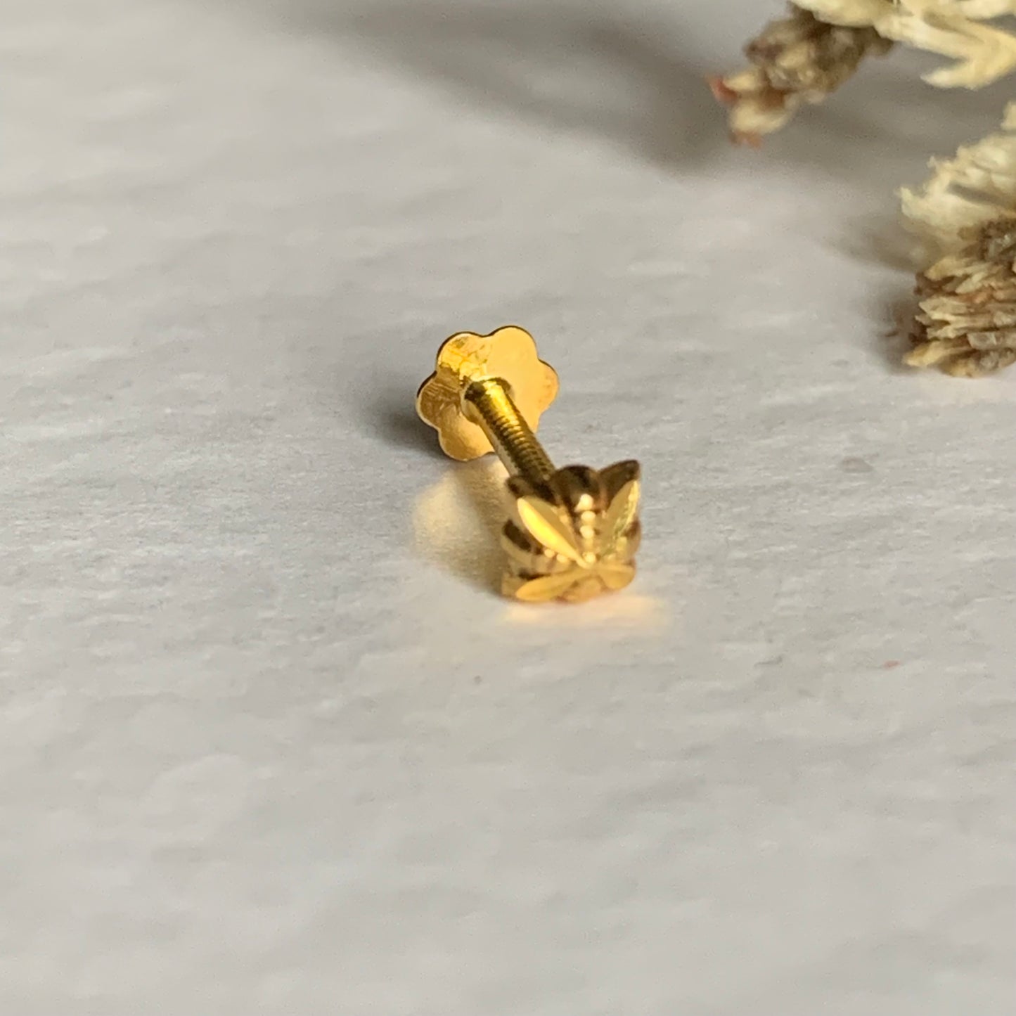 18ct Gold Stud | 3mm