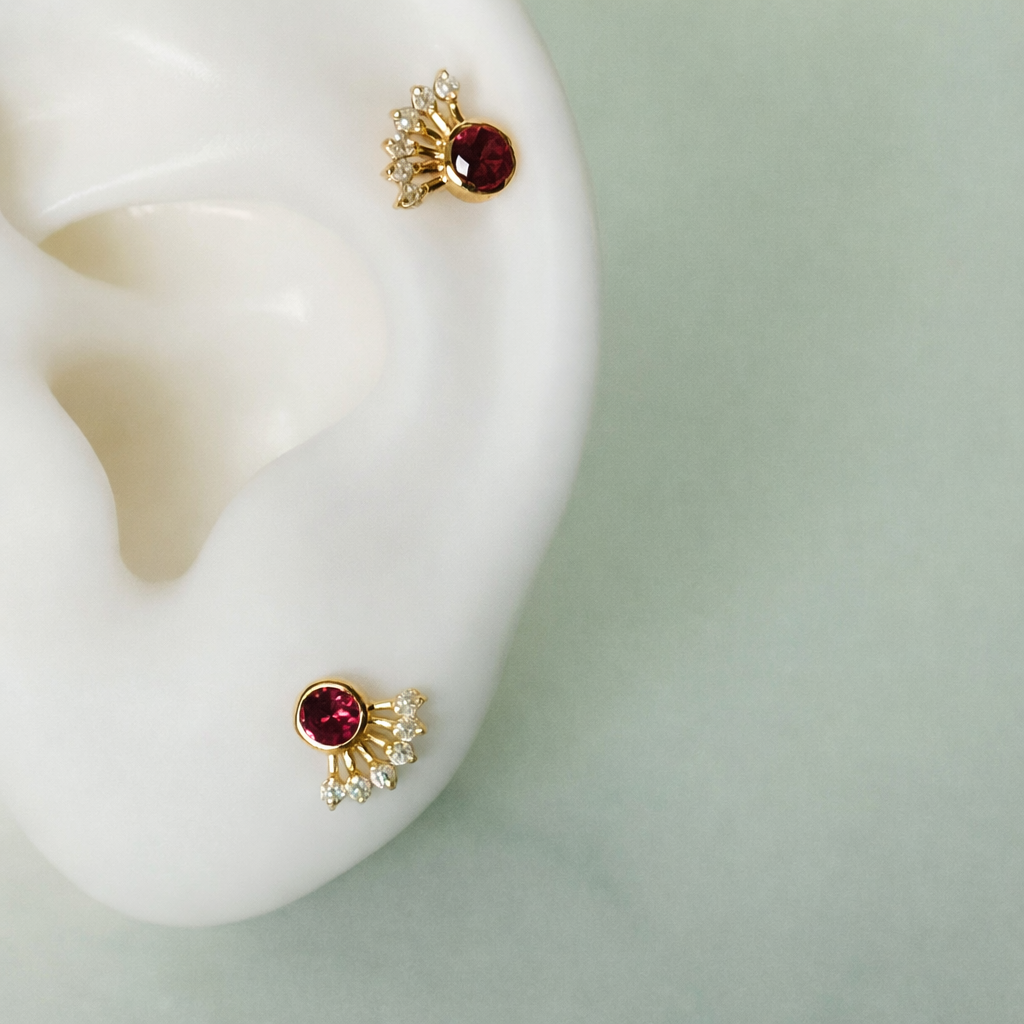 Whimsical bold | 18ct gold