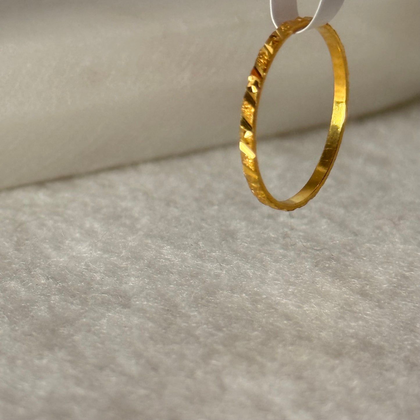 Heritage | 18ct gold band, size M 1/2 ll