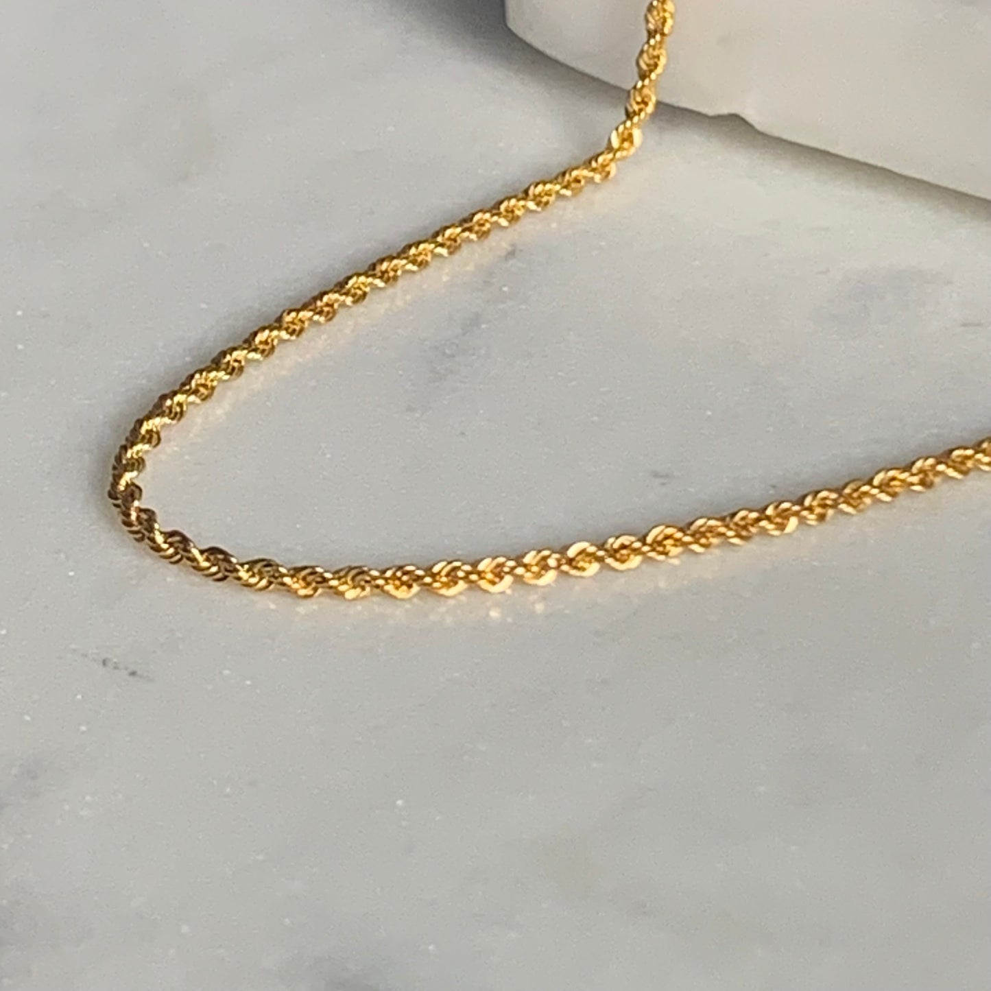 22carat gold chain | 18inch