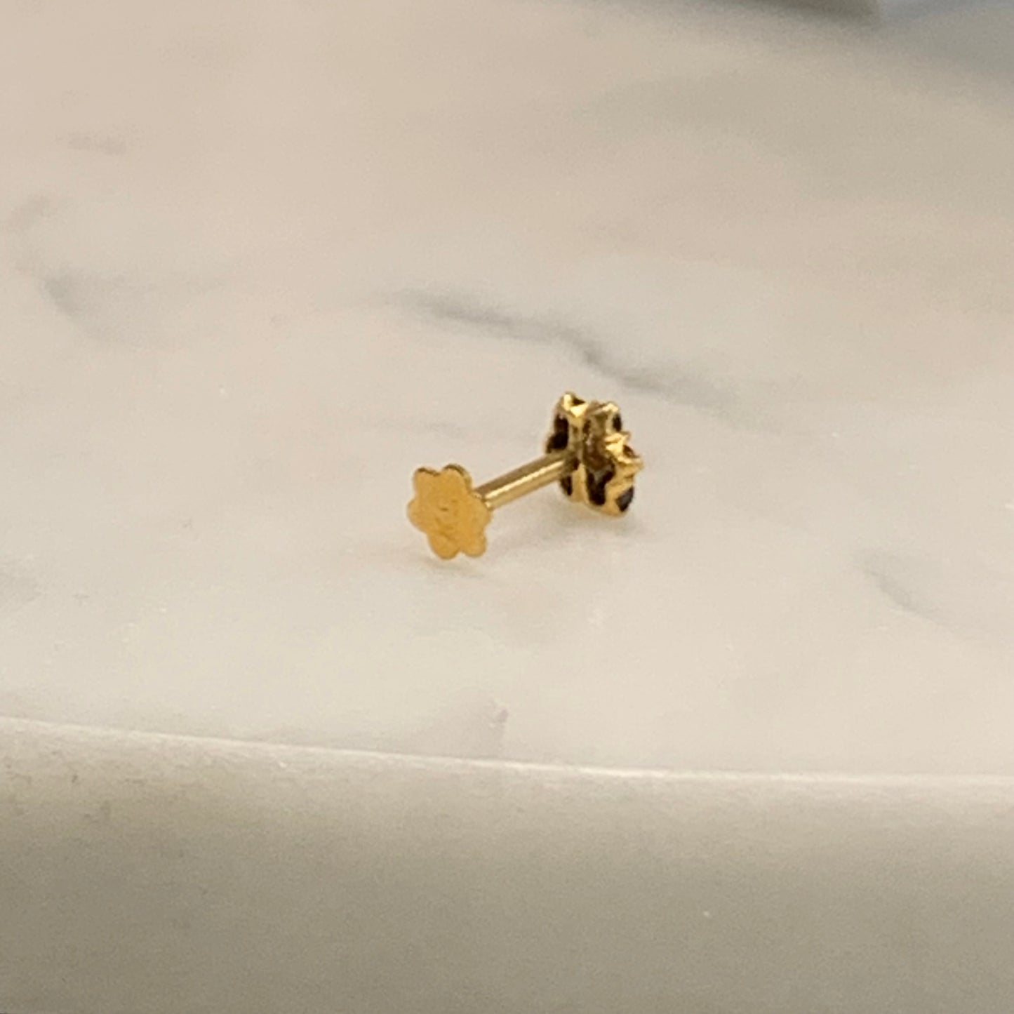 18ct Gold Single Stud | 4mm