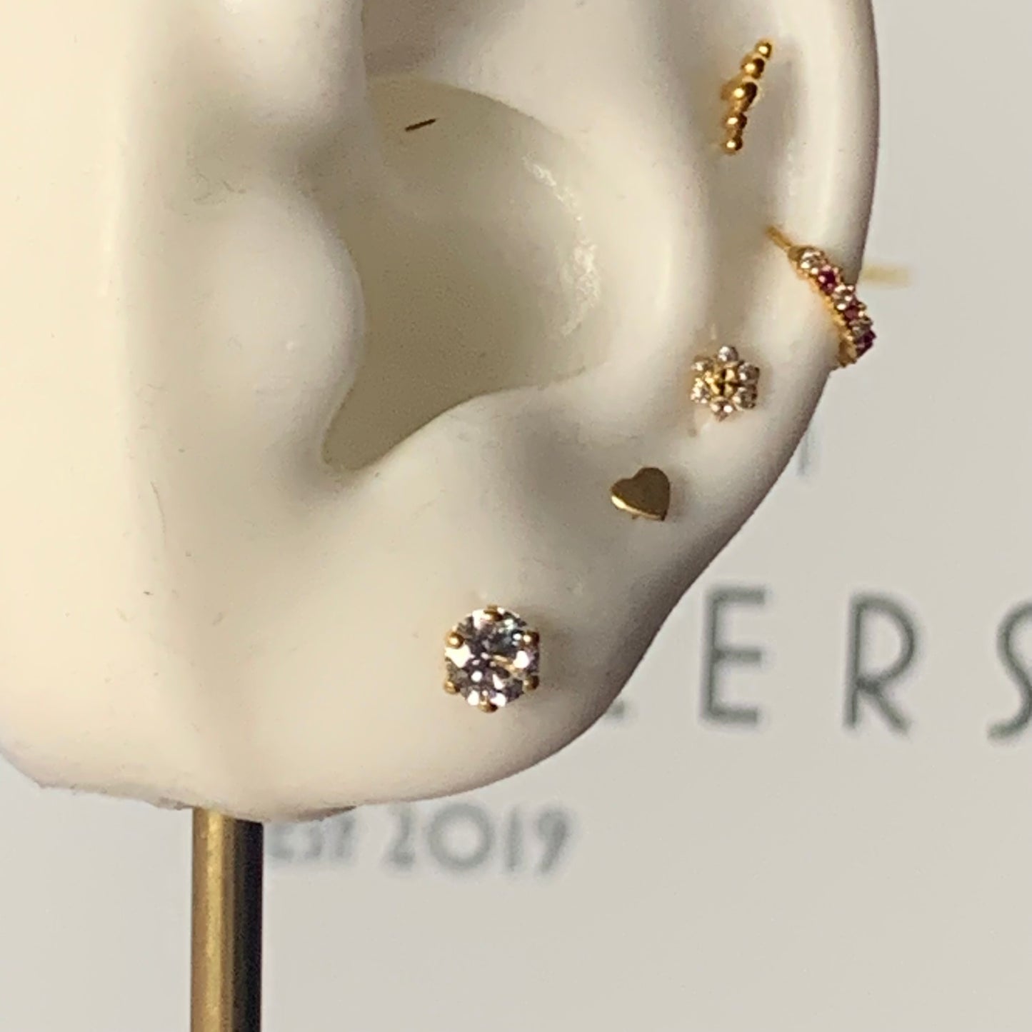 18ct Gold Stud Pair | 5mm