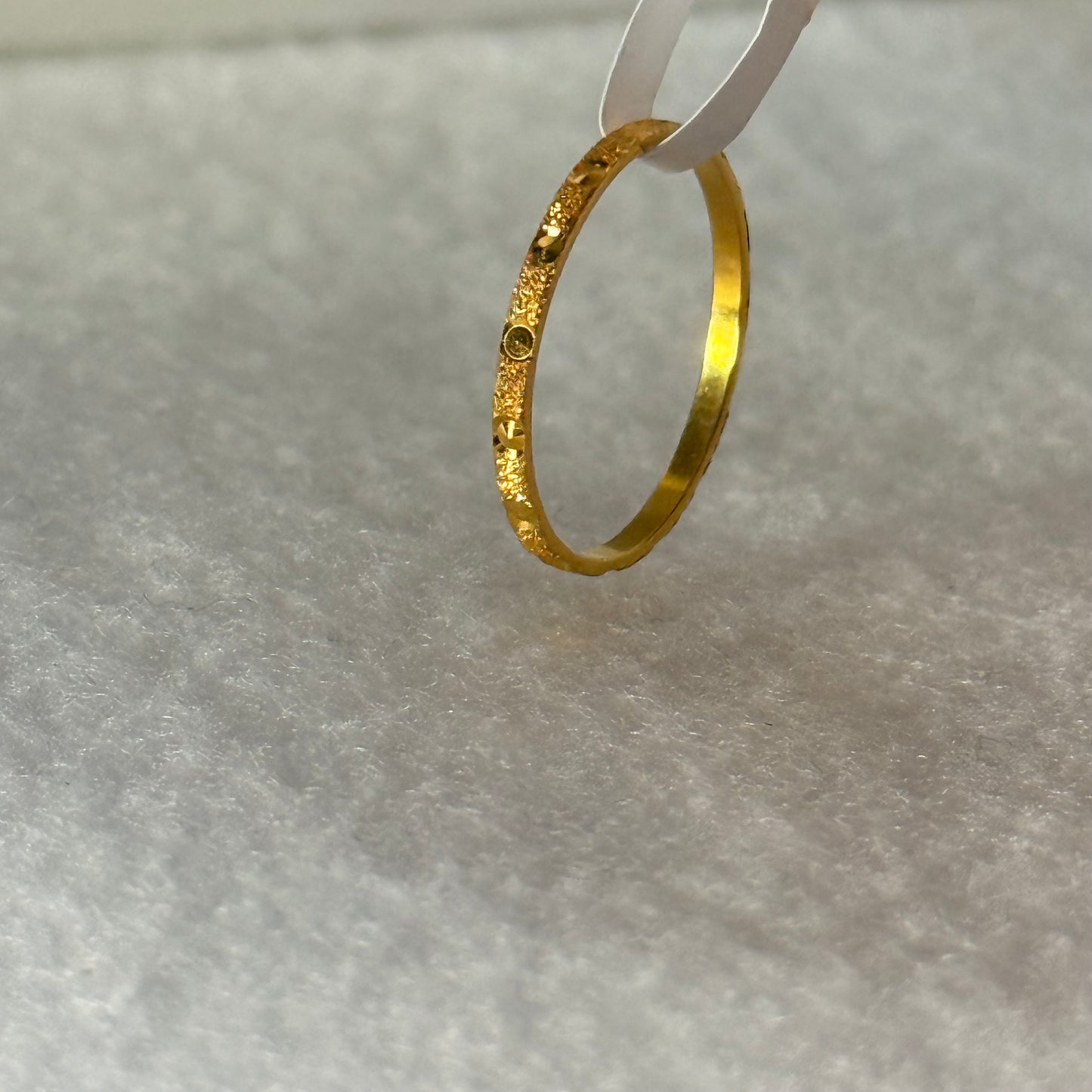 Heritage | 18ct gold band, size K