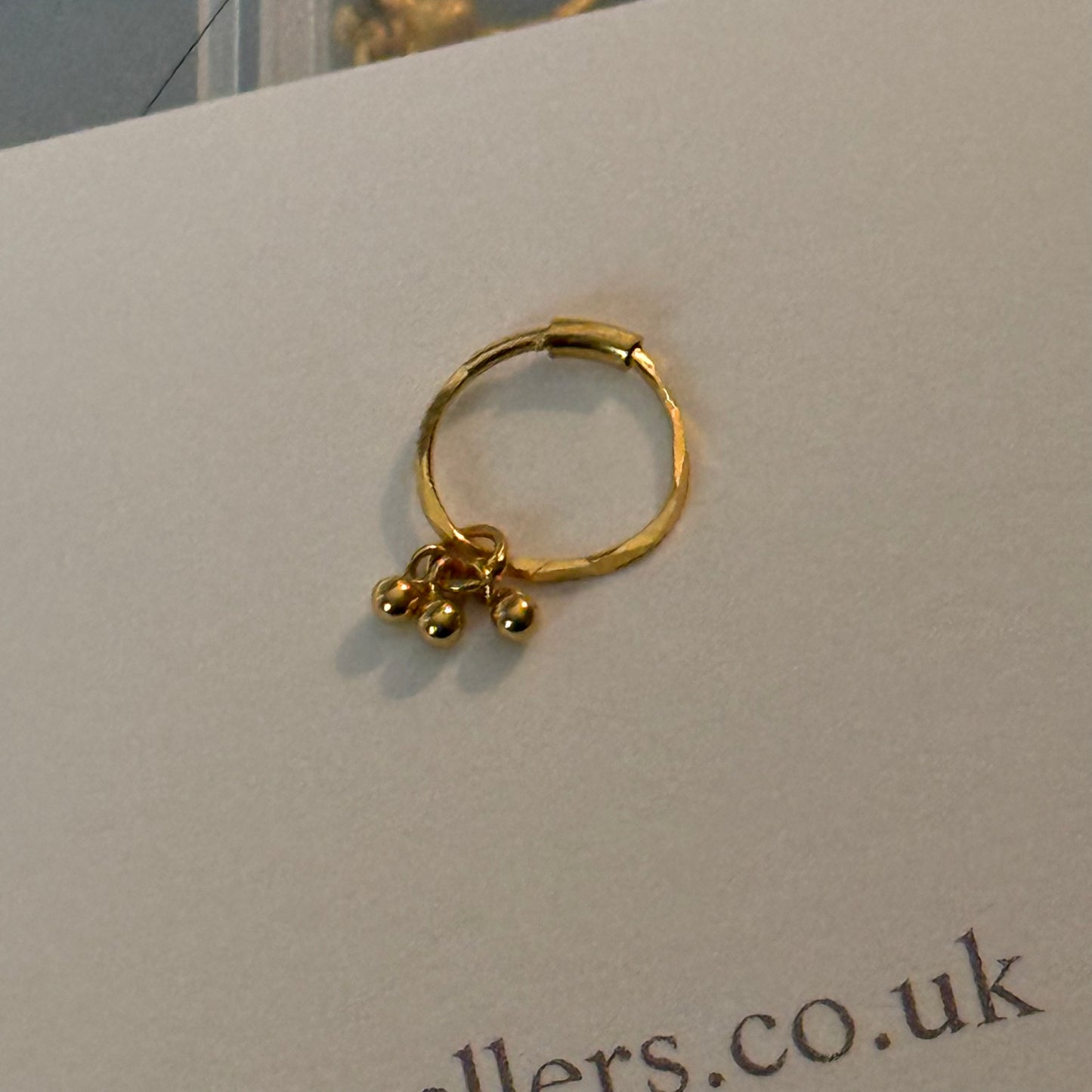18ct Gold Hoop | 7mm