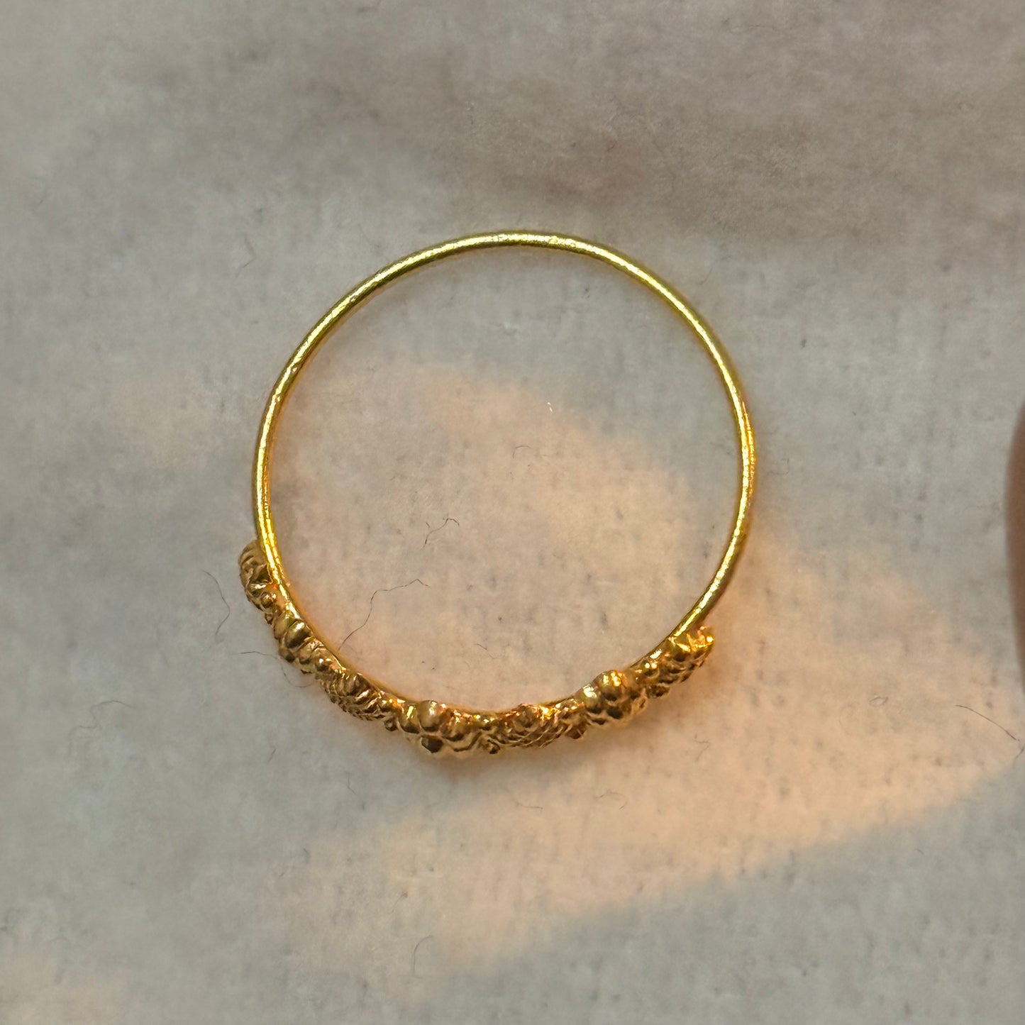 22ct Minimalist Ring | O 1/2