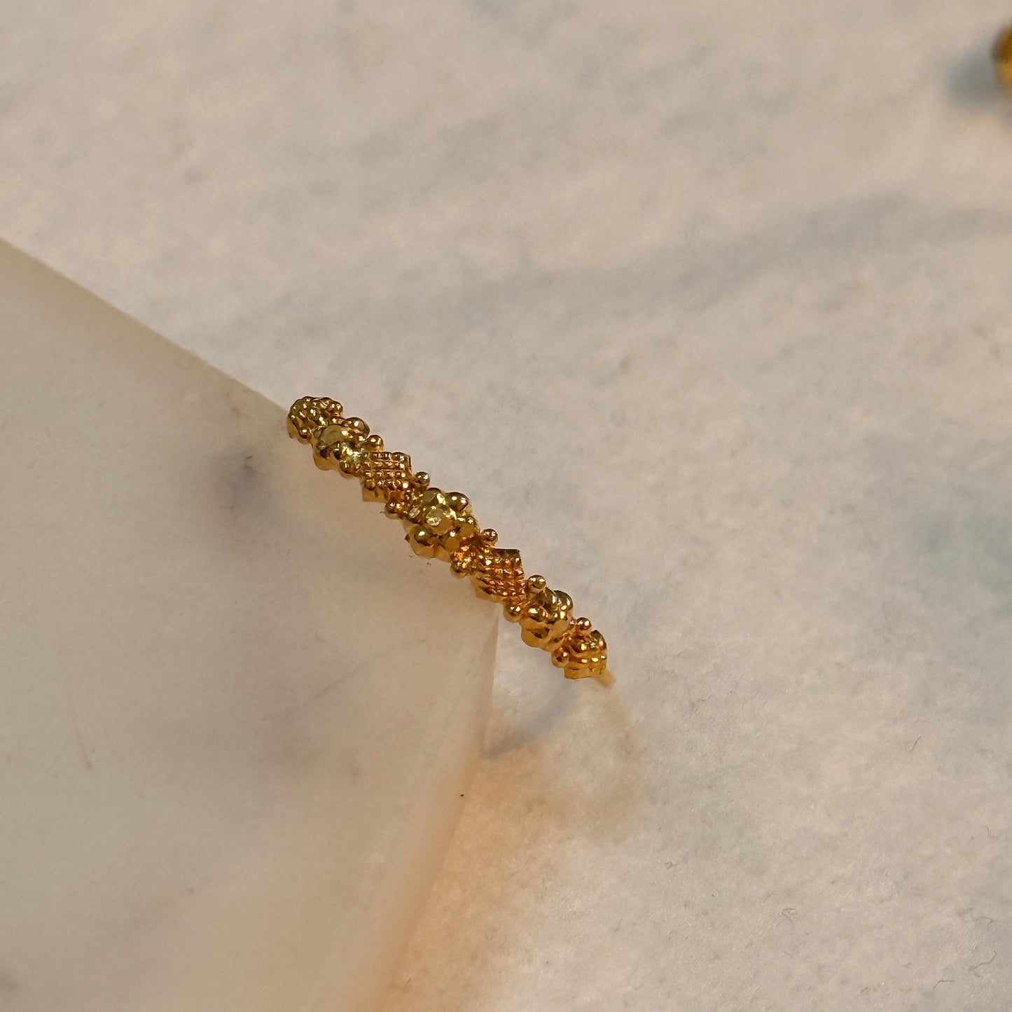 22ct Minimalist Ring | O 1/2