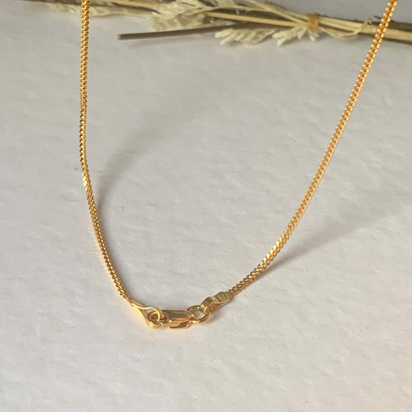 22ct Gold Chain | 16 inches (Short)